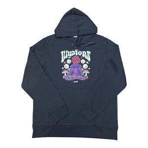 Neff Illusion Graphic Hoodie - Black